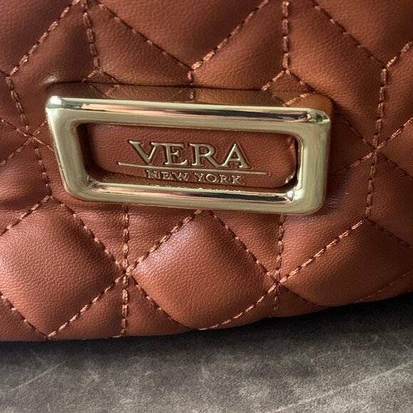 Vera New York Quilt Backpack Cognac main image 12